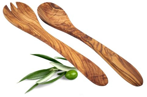 AMRAMI Presse-agrumes manuel en bois d'olivier - Presse-agrumes ergonomique - Environ 15 cm de long, Olive-08