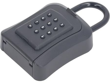 AOWINHIT Tastaturbox Zur SCHL¨¹sselaufbewahrung, Rostbest?ndiges, Robustes, an der Wand Montiertes Zahlenschloss, Langlebig f¨¹r den Innen- und Au?enbereich (#1),SCHL?sser und Zubeh?r