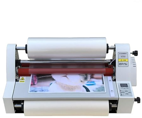 Laminador En Rollo En Frío Y Caliente, Laminador En Rollo De 17 '', Máquina Laminadora Térmica De Una Y Dos Caras, Laminador De Papel De Calentamiento Rápido De 1 Minuto Para Uso Comercial(Size:300mm)