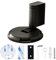 BDHYYM Magnetischer Türstopper, Selbstklebend Schwer Türhalter Magnetisch Türschließer, Türfeststeller Ohne Bohren mit Klebeband Door Stopper