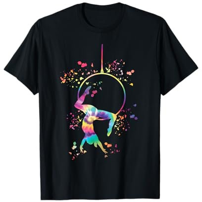 Aerialist Colorsplash Aerial Ring Kinder Lyra Aerial Hoop T-Shirt