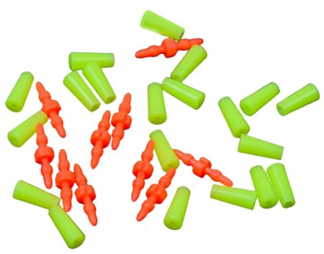 50 Sets Caras Rod Float Fishing Float Stopper Caras Rod Float Saltwater Freshwater Fishing Equipment Easy Installation