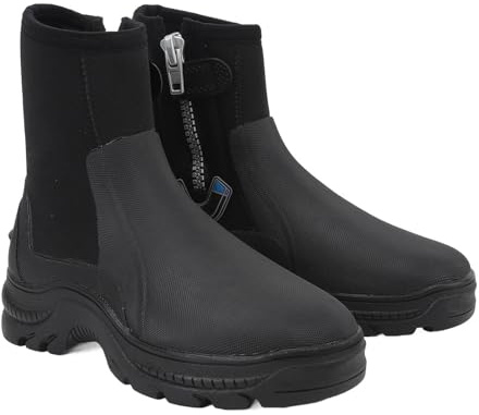 Vadarstövlar, Dykstövlar, Gummisula, 5 Mm Tjock, för Surfing (Storlek 7) (Storlek 8) (Storlek 9) (Storlek 10)