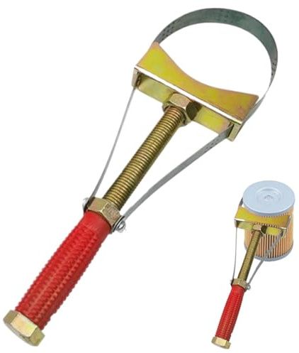 Outil de démontage de clé à filtre – Clé à molette réglable, extracteur de filtre à huile | Outils manuels pour l'entretien du système d'huile de voiture, conçu pour un retrait facile des filtres à