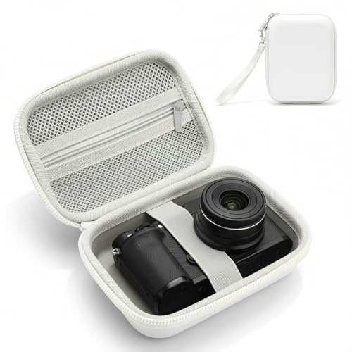 Eclove Funda Protectora par Cámara Digital Compacta Compatible con Sony, Canon, Samsung, Fujifilm, Olympus, Panasonic, Kodak, Casio y Nikon, Fundas Cámara Compacta para Cables y Accesorios
