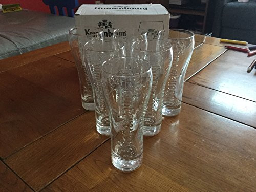 6 Verre a Biere kronenbourg 25 cl Neuf c est Nouveaux