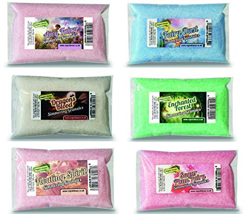 Regent House Fairyland Assortment of Simmering Granules (6 Sets of 6 Pieces, 24 Hours of Fragrance)