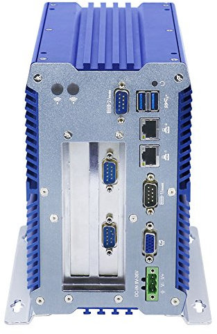 Industrial PC Rugged Computer IPC Mini PC Windows 10 Pro/Linux with Intel 3865U 4 COM 9 to 36V 2 32 bit PCI or 1 PCIE 4X 1 PCI 2 Intel LAN 3G 4G WiFi Support SIM Slot 4G RAM 64G SSD I19