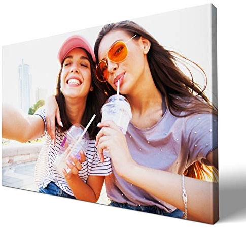 wandmotiv24 Leinwandbild - Foto auf Leinwand 60x40 cm - Eigenes Foto - Wandbild Wunschmotiv Fotogeschenk für Wohnzimmer