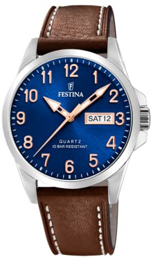Festina Armbanduhr Date Acero Clasico