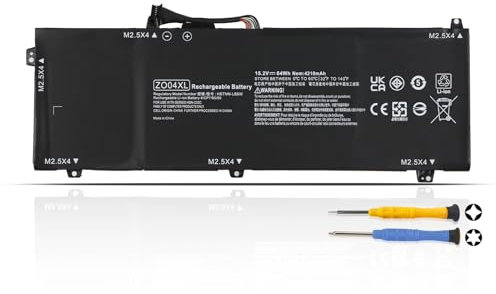 K KYUER ZO04 ZO04XL Laptop Batería para HP ZBook Studio G3 G4 Mobile Workstation Ultrabook Series 808396-421 808450-001 HSTNN-CS8C HSTNN-C88C HSTNN-LB6W HSTNN-KB6W ENR606080A2-CZO04 15.2V 4210mAh