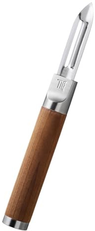Fiskars Norden Sparschäler mit fester Klinge, Länge: 17,1 cm | Rostfreier Stahl/Birkenholz, 1065247