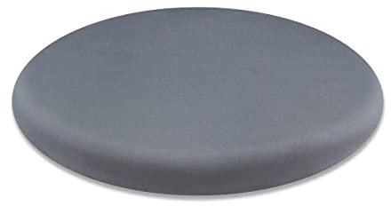Generisch (de:Memory-Schaumstoff-Stuhlpolster, 40,6 cm, Eisseidenkissen, rutschfestes Kissen, Meditationskissen, Bodenkissen, waschbarer Bezug (grau))