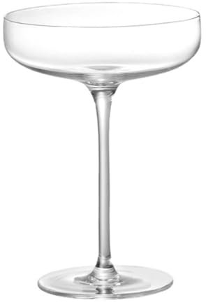 Ciieeo Creative Crystal Cocktail Glass Set Stem Wine Glass Sparkling Wine for Bar and Party Use