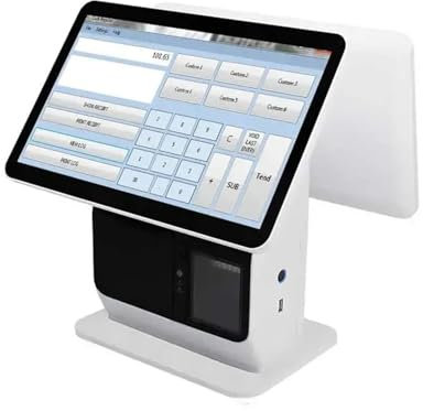 Registrierkasse, Supermarkt 15,6 Zoll Touchscreen Pos System Registrierkasse Für Kleinunternehmen, Einzelhandel