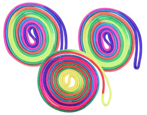 BESPORTBLE 3pcs Cats Cradle String Finger String Game Toys for Kids Rainbow Color Educational Party Favors