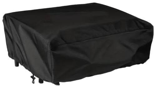 Housse de Protection pour Plancha, Housse Plancha Exterieur a Poser, Bâche Planchas Extérieur, Imperméable et Résistant, Anti UV, avec Cordon de Serrage, pour Gazinière, Barbecue Extérieur(58x47x23cm)
