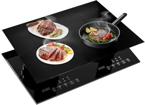 Herdabdeckplatte, 63x51cm Silikon Ceranfeld Abdeckplatte,Hitzebeständig Bis 230°c, Bpa-Freie Herdabdeckung Ceranfeld,Herdplatten Abdeckungen Zum Schutz Vor Kratzern (04)