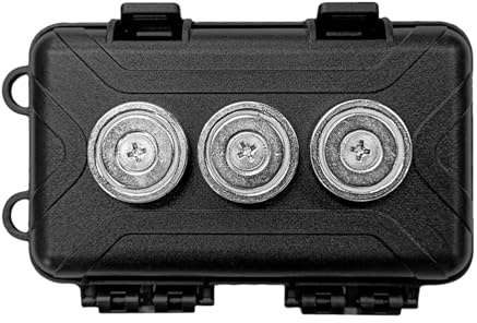 Soporte Magnético para Llaves De Coche – Protectora De ABS Duradera para Llaves, Ocultador De Resistente, Almacenamiento De Viaje para Vehículos Al Aire Libre | Contenedor De Magnét