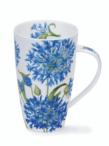 Dunoon Tasse auf feinem Porzellan Henley Agapanthus