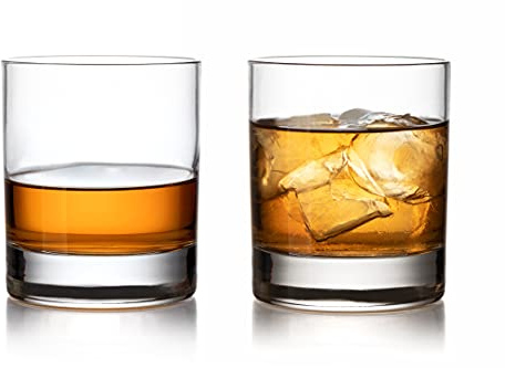 Topkapi 251.023 D.O.F. Whisky Tumbler Gläser Set Batosai - 2 Stück, ~395 ml | Bar & Lounge Serie: Hochwertiger großer Tumbler in klassischer Form mit exzellenter Haptik und extra schwerem Boden.
