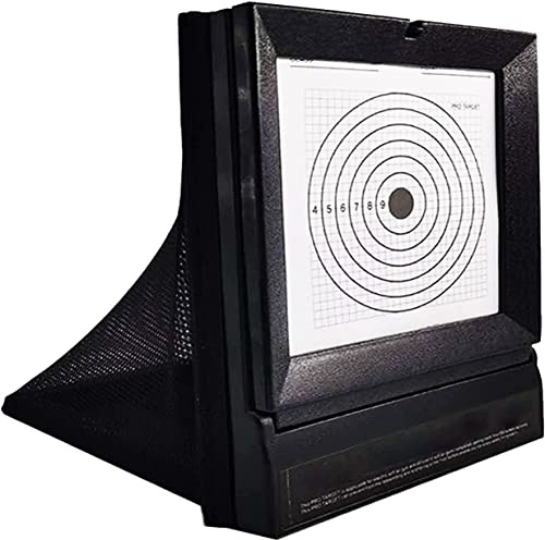 YSAMAX, Shooting Gun Target Board, BB Bullet Net, Gun Target for Shooting, Outdoor Portable Targets for Reusable & Pellet with Trap Net Catcher (Black)