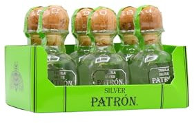 Patron - Silver - Tequila 5cl x 6 40% ABV Miniatures (6 x 5cl)