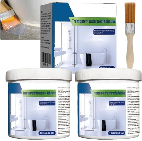 Spray di rivestimento impermeabile trasparente e sigillante poliuretanico per tetto, cemento, legno | adesivo impermeabile trasparente, riparazione delle perdite, guarnizione flessibile in gomma