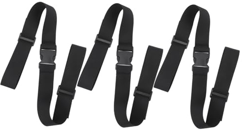 UTHCLO Falda 3 Correas Ajustables de Poliéster para Silla Portabebés, Cinturón de Silla de Seguridad Portátil Adecuado para Camping y Actividades al Aire Libre