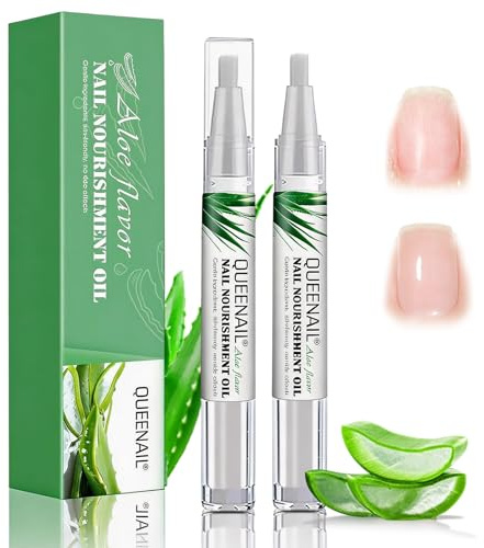 2 Stück Nagelöl Stift, Nagelöl Cuticle Oil Pen, Nagelpflegestift, Befeuchten und befeuchten, für die Reparatur von Rissigen und Trockenen Nägeln, für Frauen und Männer