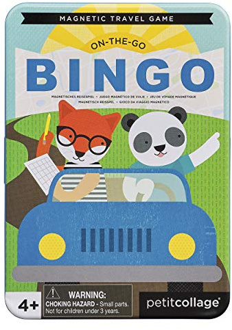 Petit Collage On-The-Go Bingo Magnetic Travel Game