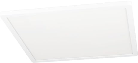 EGLO connect.z Smart-Home LED Deckenleuchte Rovito-Z, L x B 42 cm, ZigBee | App und Sprachsteuerung Alexa, Lichtfarbe einstellbar (warmweiß-kaltweiß), RGB Backlight, dimmbar, Deckenlampe weiß
