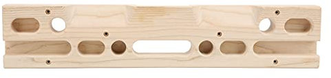 Cosiki Hangboard Klettertrainingsgeräte Fitnessgeräte Klettern Training Hangboard Fingerboard Profi mit Schraubspitze für Zuhause für das Fitnessstudio