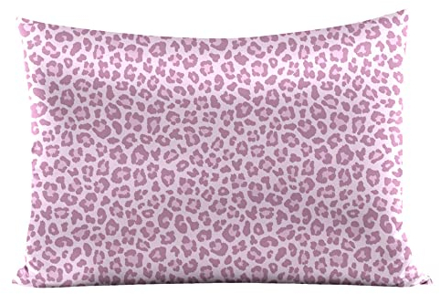 Confezione da 2 Federe In Raso per Capelli E Pelle Federa Rettangolare In Seta Stampata Di Lusso Cuscino per Biancheria da Letto Matrimoniale, Dimensioni Standard Con Cerniera, Colore W, King