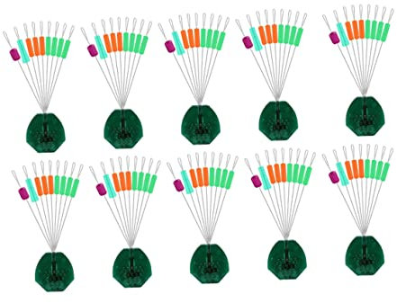 MAGICLULU 10stücke Stopperperlen Zum Angeln Aus Strapazierfähigem Silikon Praktische Schwimmerstopper Und Hängestopper Angelschnurstopper Für Angler