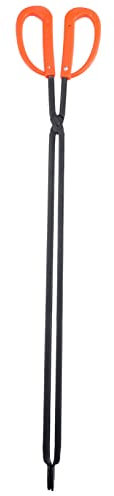 YARNOW 1 Pc Pinzas De Basura Pinzas De Fuego Al Aire Agarrador De Leña Agarrador De Troncos De Fuego Anzuelo Herramienta Horno De Pared Anticuado El Plastico Mayor Clip De Carbón