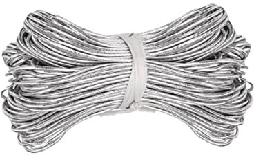 Operitacx 1 Rolle Stretch-Perlenschnur schnüre perlen basteln 2 mm Gummiband DIY-Material dünn Gummiband 2mm Nähen Material zur Schmuckherstellung Faden Strecken elastisch Gewinde Linienband