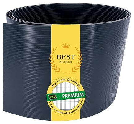 Zaundirekt Sichtschutzstreifen PP Polypropylen anthrazit RAL 7016 (10, anthrazit)