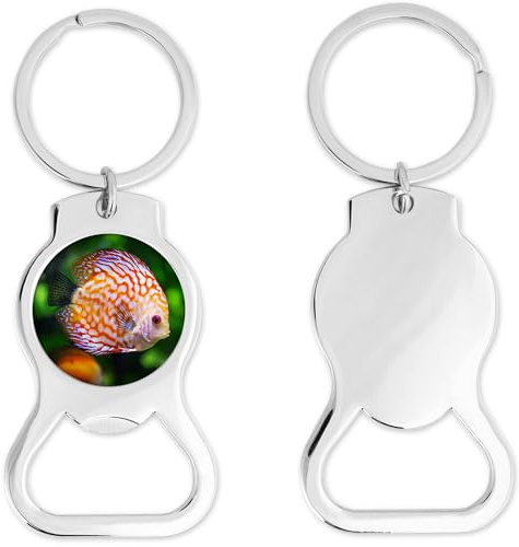 Personalised Keyring Bottle Opener with Custom Printed Photo