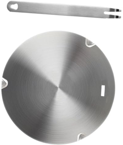 Cabilock Placa Difusora De Calor Reutilizable Adaptador para Placa De Inducción De Estufa De Gas