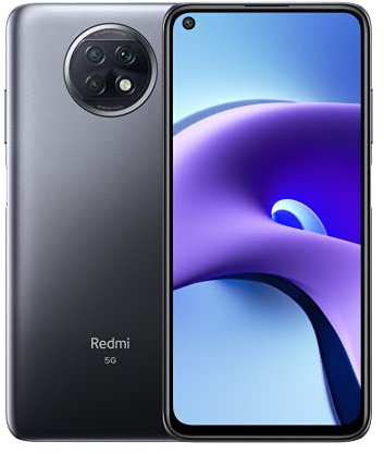 Xiaomi Redmi Note 9T 4GB+128GB, (Pantalla FHD+ de 6.53 DotDisplay, Cámara Triple 48 MP, Media tek Dimensity 800U, Dual Speakers, 5000mAh, Nightfall Black, Accesorios no incluidos (Reacondicionado)
