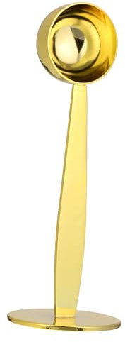 LIFKOME Cuchara De Café Multifuncional Medidora De Polvo y Especias Acero Inoxidable