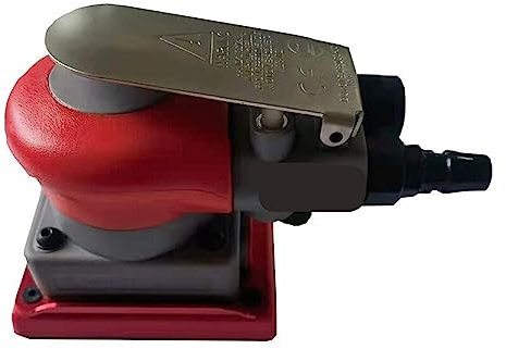 Esmeriladora de banco Amoladora neumática cuadrada de 75x100 MM for pulido de pintura de automóviles, molino seco de cáscara de naranja, papel de lija suave fino