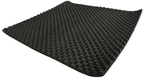 Thermique Isolation Tapis Insonorisant pour Voiture 2Cm 50 X 80Cm Isolation Phonique Amortissement Acoustique Mousse Caisson Basses Porte Coffre Insonorisé(50 30cm)