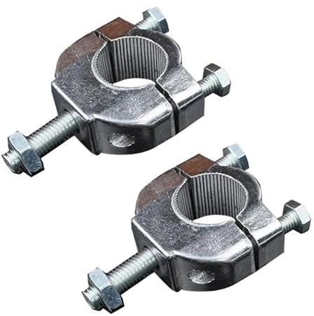 Guidon Guidon Riser Pince Adaptateur de Pince de Montage de Barre de Graisse pour Guidon de Moto de 22mm 7/8 Pouces