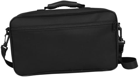 Supvox Oboentasche in Klassischem Schwarz aus Oxfordstoff mit Großem Fassungsvermögen und Schützendem Design für Verschiedene Anlässe