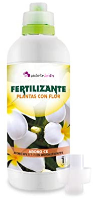 Probelte Jardín Fertilizante Plantas con Flor 1L - NPK (5-7-7) + Micronutrientes