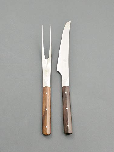 DUE BUOI SET FORCHETTONE E COLTELLO FORGIATI LINEA SANI