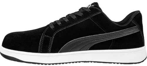 PUMA Safety Iconic Suede Black Low säkerhetssko svart stl. 42