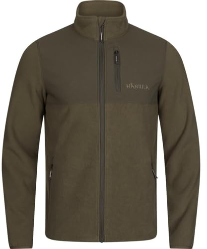 Härkila Herren Fjell Fleecejacke – Outdoor & Freizeit Jacke – Leicht, Warm & Bequem – Atmungsaktives Fleece, Schnelltrocknend, Vielseitig für Jagd & Alltag – Größen M–5XL